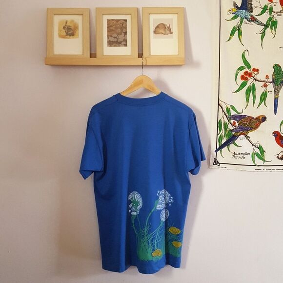 Vintage 1990s Dandelion Graphic T-Shirt Size L - Picture 5 of 7